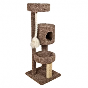 Whisker City® Three Story Tower Rope Cat Scratcher