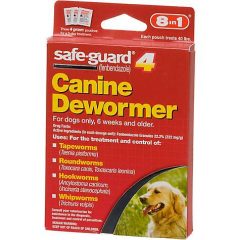 8 in 1 safe-guard 4 Canine Dewormer for Large Dogs