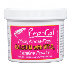 Rep-Cal Phosphorus-Free Reptile and Amphibian Calcium with Vitamin D Supplement
